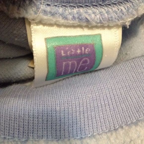 Little Me Baby Blue Onesie  6 Months - Picture 4 of 4